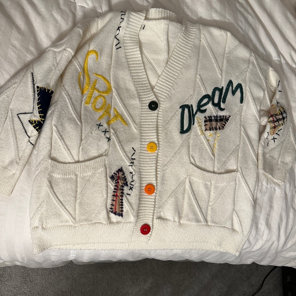 Customized cardigan